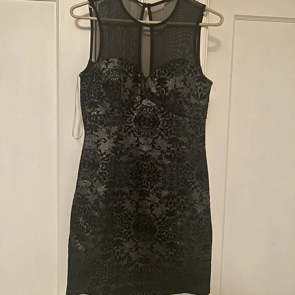 Dresses | Charcoal Textured Homecoming Dress | Poshmark